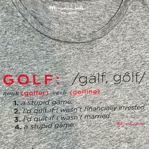 Travis Mathew XXL Pima Cotton Tshirt - Definitions of Golf